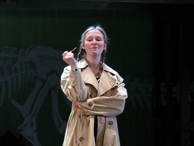 Melanie Spitau in Albert Herring. Foto: Horst Schmeck