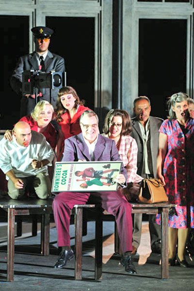 Melanie Spitau in Peter Grimes. Foto: Jochen Klenk