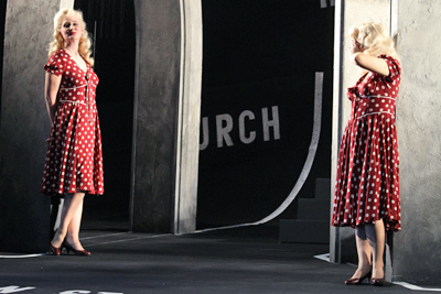 Melanie Spitau in Peter Grimes. Foto: Michael Hörnschemeyer