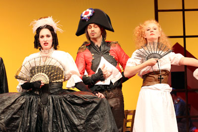 Szenenfoto der Premiere von "Die Banditen"